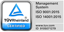 ISO9001 ISO１４００１認証取得